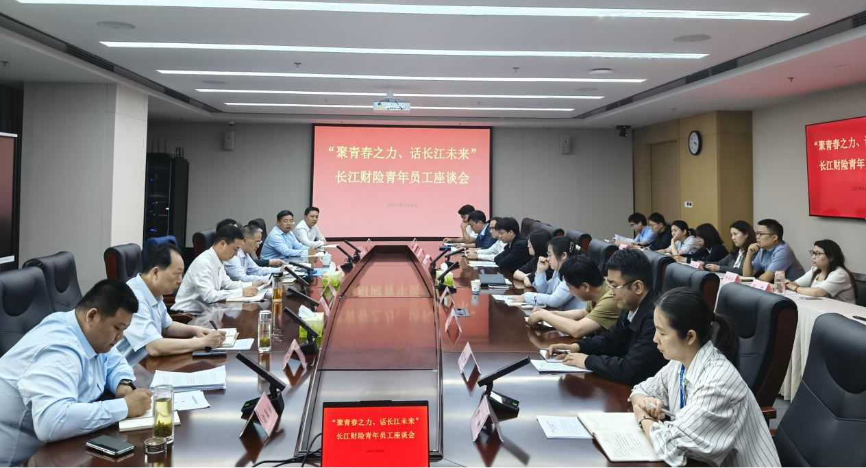 长江财险召开“聚青春之力、话长江未来”青年员工座谈会